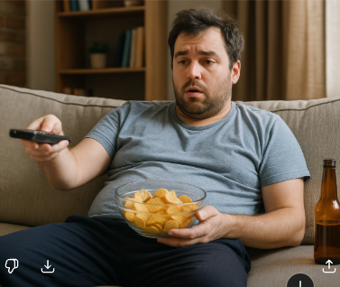 Active Couch Potato Syndrome