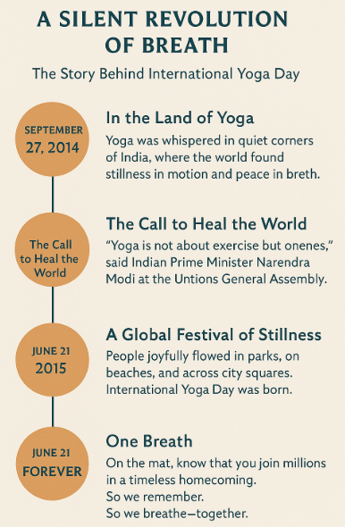 Yoga Day - Timeline